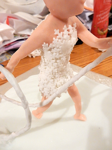 figure in progress