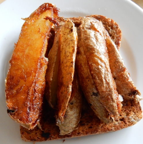 chips on bread